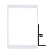 Weißes Tablet-Display mit einem schwarzen Digitizer-Ersatz an der Seite.