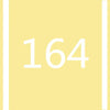 A yellow vertical stripe with the number 164 written in white text.