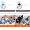 Instructions for changing the mechanical keyboard axes in four simple steps