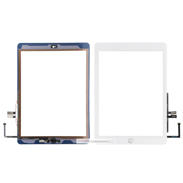 Un doigt de digitalisation à écran tactile LCD bleu pour iPad, à côté d'une version blanche.
