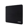 Black non-slip rubber mouse pad for desk