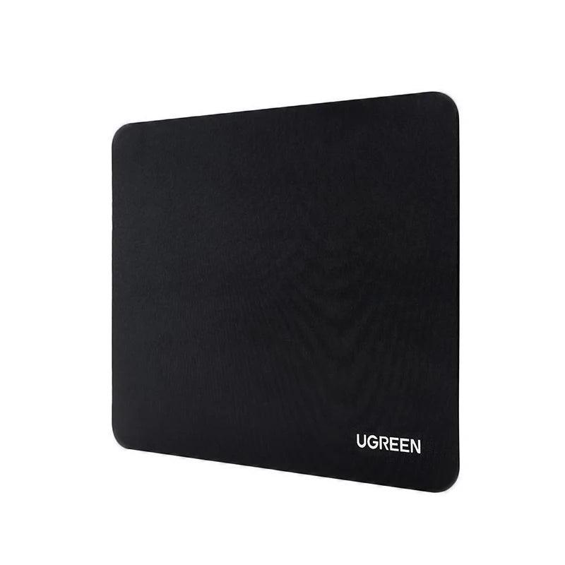 Black non-slip rubber mouse pad for desk