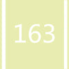 A pale yellow vertical rectangle with the number 163 written in white.