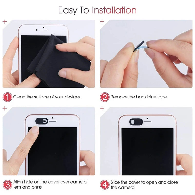 Privacy Sliding Camera Covers for Laptops and Devices