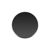 A round, matte black magnetic mount plate for phones and devices.