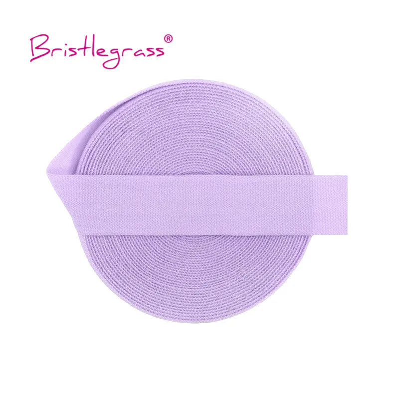 A purple adjustable spandex elastic hair tie or trim.