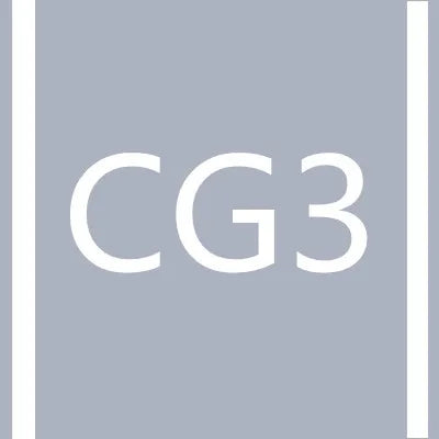 A gray vertical rectangle with white text CG3 centered on it.