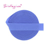 A purple adjustable spandex elastic hair tie with a textured surface.