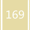 A light beige background with the number 169 in white centered on it.