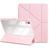 A pink universal protective case for an Apple iPad is shown alongside its matching pink protective cover.