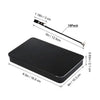 Black magnetic painting stand with a long magnetic rod and various sized painting surfaces.