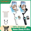 Hohem iSteady V3 Ultra 3-axis smartphone gimbal stabilizer with built-in selfie stick and mounting accessories