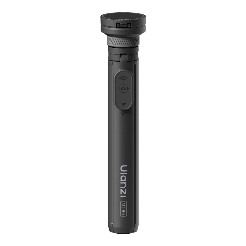 Black Ulanzi automatic phone tripod with a Bluetooth controller.