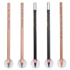 Pencils with diameters of 6-8mm including HB, 2B, and hard charcoal pencils