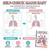 Anatomy labeling workbook showing a worksheet and answer key pages for the respiratory system.