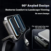 A foldable fast charging cable with an integrated phone stand is shown, demonstrating a 90-degree angled design for landscape