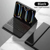 Black magnetic keyboard case for an iPad Pro 11-inch showing the tablet and the attached keyboard.