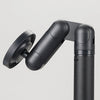 A black 5-axis magnetic phone and tablet stand with an adjustable arm and mounting plate.