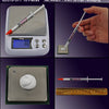 A syringe labeled GD370-SY1 is shown next to a scale and a ruler, demonstrating its packaging.
