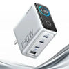 Anker 140W Four Nitrided Home Charger with smart dual windows and four USB-C ports