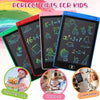 Colorful writing tablets for kids showing math and letters, suitable as perfect gifts for children's day or birthday.