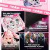 MAKO Sakura gaming mouse pad featuring pink and purple designs for Aqua Control II