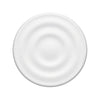 A white ripple grip magnetic phone stand with a silicone finish.
