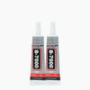 Two bottles of B-7000 precision adhesive jewelry glue with white caps and black labels