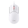 Weiße HyperX Pulsefire Haste 2 Gaming-Maus aus der oberen Ansicht