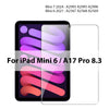 Universal tempered glass screen protector for iPad Mini 6 / A17 Pro 8.3