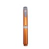A metallic copper and silver reusable peptide beauty injector pen for precise dosing.