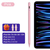 Pink precision capacitive stylus pen for various iPad models including 6th through 10th generation and mini 5 to Pro 6