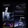 A set of foldable Type-C charging cable and phone holder with multi-angle adjustment and alloy bracket.
