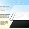 Cross-section diagram illustrating the multi-layer laminate synthesis technology of a magnetic whiteboard set.
