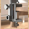 A close-up view of an upgraded tablet holder clamp designed for higher and thicker, more stable gripping.