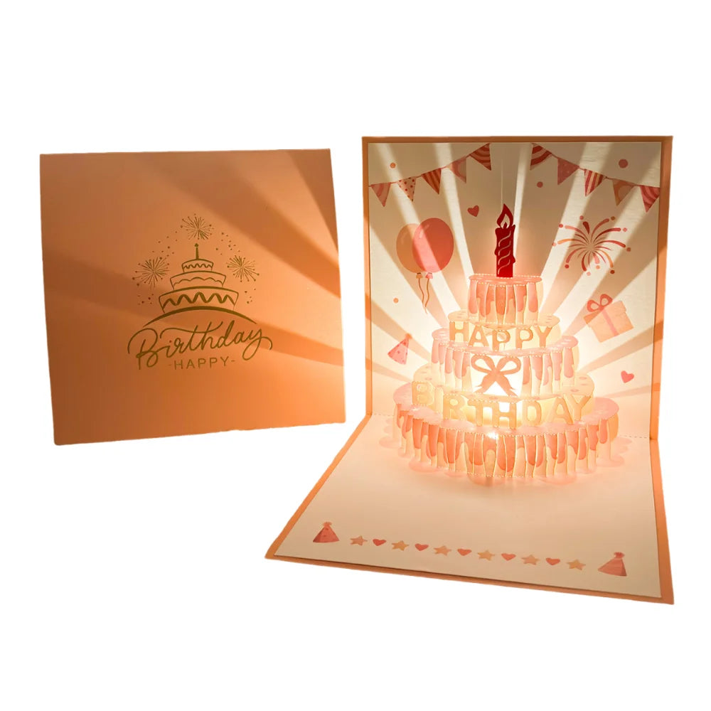 Musical LED Birthday Greeting Card