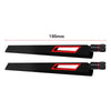 A black high-performance dual-band WiFi antenna set with a 195mm length and red accents.