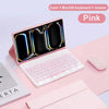Pink magnetic keyboard case and mouse for an iPad Pro