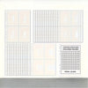 A set of 100 envelopes for document organization featuring numbered grids and a challenge tracker.