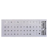 Transparent Russian keyboard layout stickers for laptop and desktop