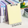 A yellow A4 document and photo storage file box with a silver clasp is shown next to several colored file boxes.