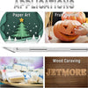 A collection of precision craft knives used for various carving projects including paper art, fruit carving, soap carving, an