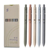 A set of Morandi Gel Ink Pens featuring a soft grip and fine point tip in various muted colors.
