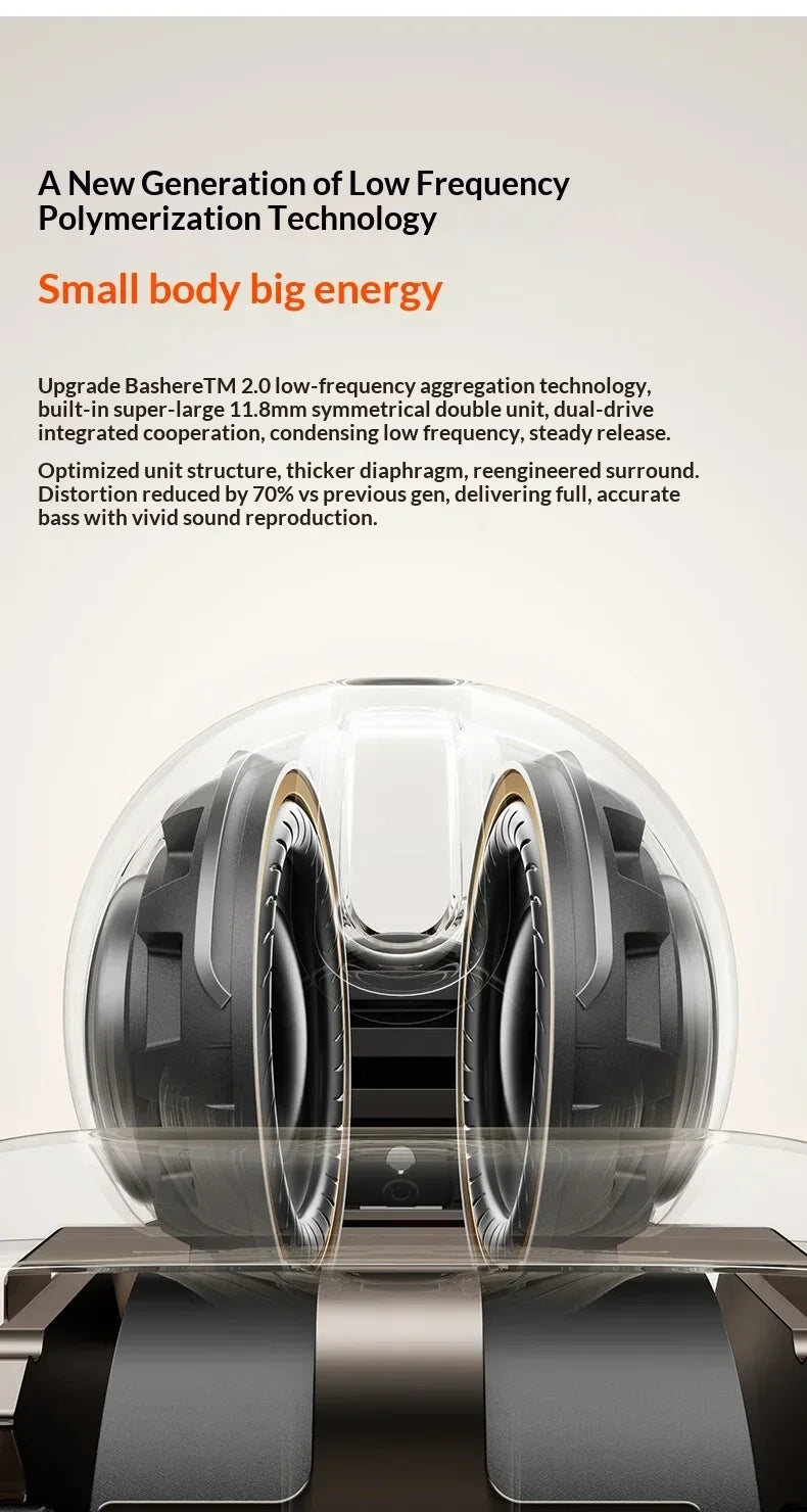 A pair of black SHOKZ Bluetooth headphones shown inside their charging case.