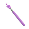A purple stainless steel telescopic teaching pointer with a rounded tip and grip.