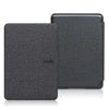 A dark gray magnetic protective case for a Kindle e-reader, shown from the front.