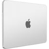 A silver matte hard shell case for a MacBook Neo 13-inch laptop.