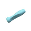 Light blue silicone pen grip sleeve designed to enhance digital pen comfort and grip.