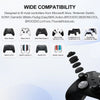 A variety of silicone thumb grips and adapters designed for wide compatibility with various game controllers.