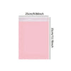 A pink reusable self-sealing packaging bag measuring 25cm by 35cm.